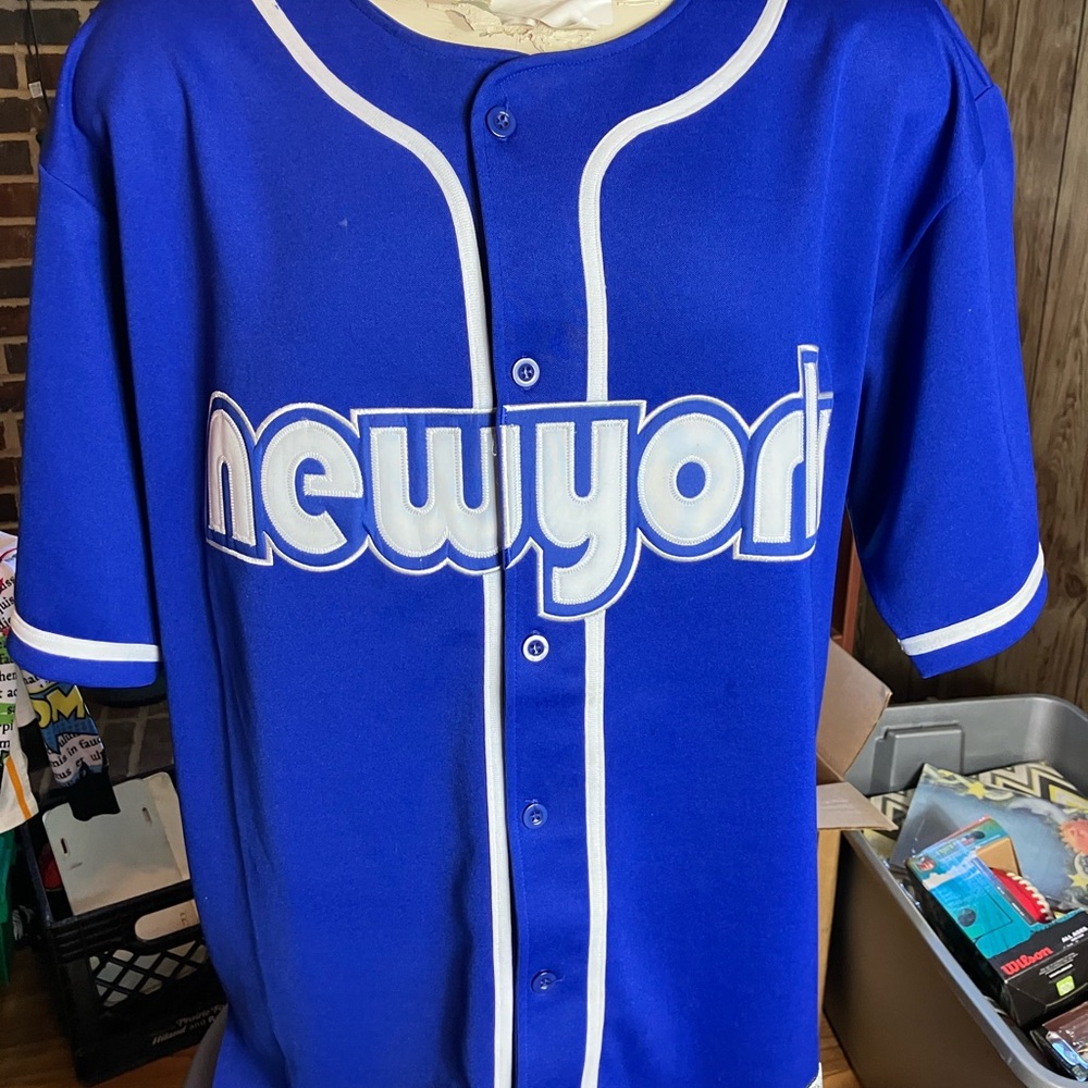 Vintage Counterattack New York Baseball Jersey Men's Size XL